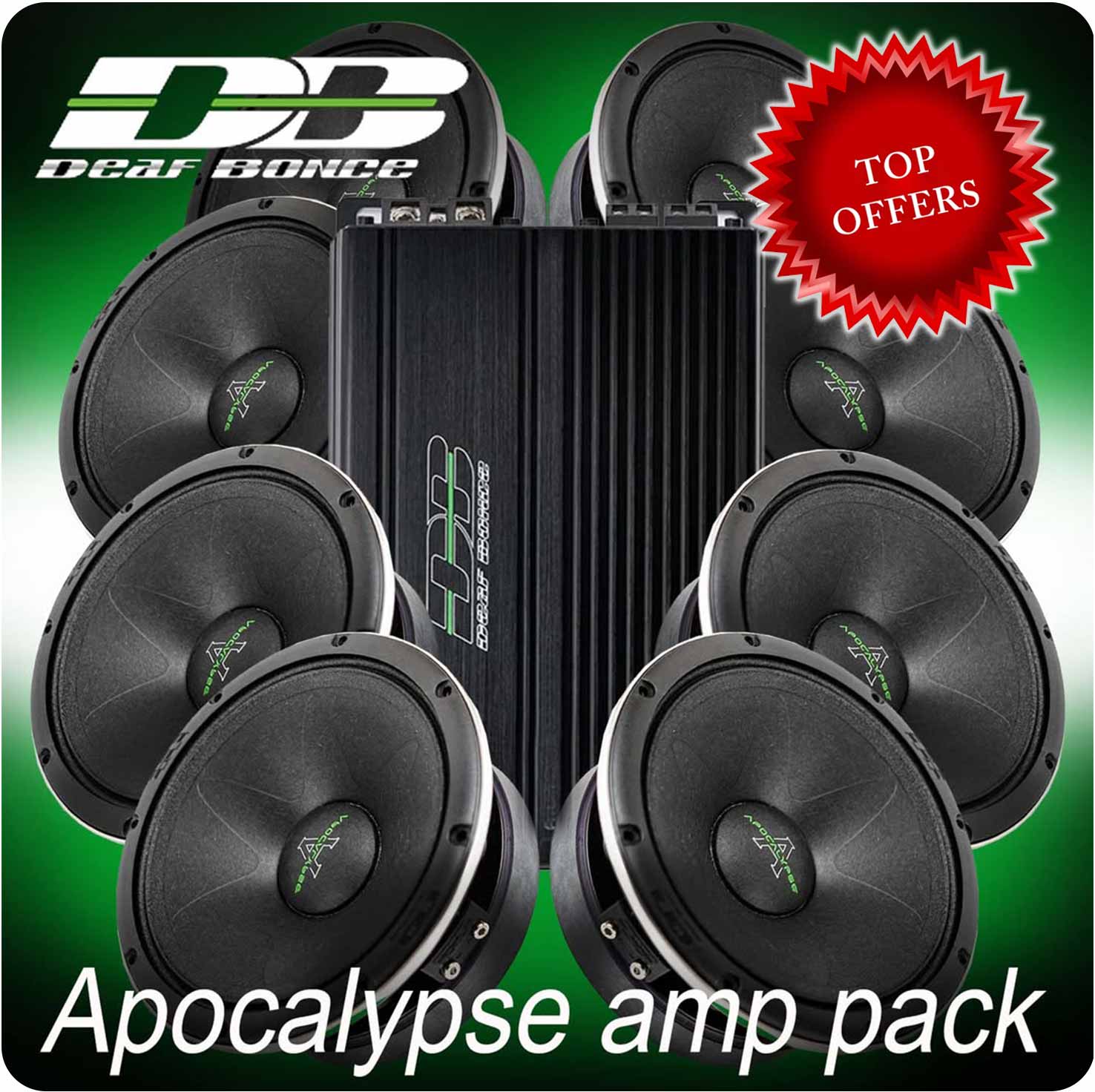  Deaf Bonce Arnold 8x8 Amp pack Deaf Bonce Arnold 8x8 Amp pack